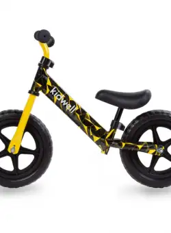 Bicicleta fara pedale Kidwell Rebel Yellow