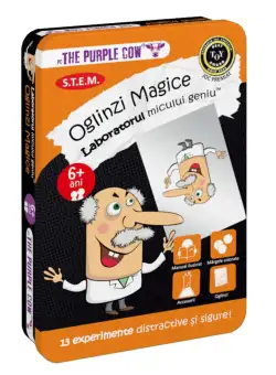 Joc educativ Laboratorul micului geniu, Purple Cow, Oglinzi Magice