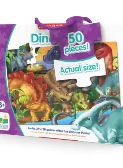 Puzzle de podea The Learning Journey Dinozauri