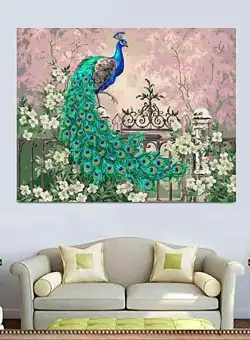 Royal Peacock - Pictură pe numere