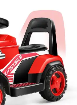Tractor electric 6V Nichiduta King Track Red