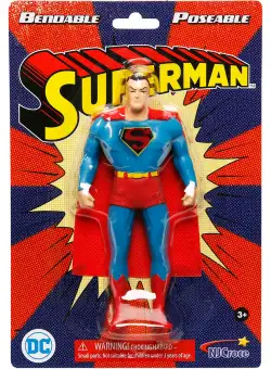 Figurina flexibila, Superman, New Frontier, 14 cm