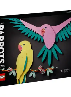 LEGO® Art - Colectia de fauna - Papagali Ara (31211)