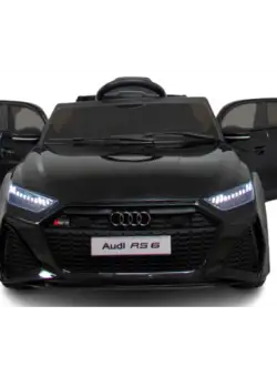Masinuta electrica R-Sport cu telecomanda Audi RS6 negru