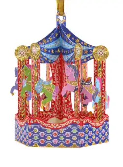 Ornament de brad Craciun Santoro Baubles Carousel