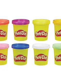 Set 8 borcanele Plastilina Play-Doh