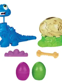 Set de joaca cu plastilina si brontozaur Play Doh Dino Crew